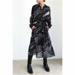 Religion Black Cosmic Shirt Dress -Religion Shop unnamed file 101