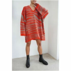 Religion Blue Oversized Knit Tunic Dress 20 Religion Blue Oversized Knit Tunic Dress -Religion Shop unnamed file 119