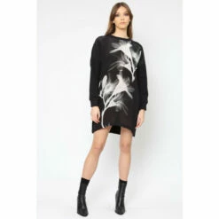 Religion Black Sweat Style Tunic Dress -Religion Shop unnamed file 124