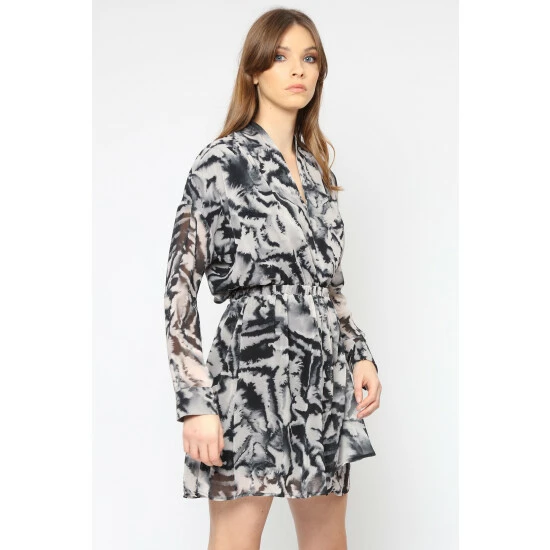 unnamed-file-135.jpg Religion Brown Faux Wrap Dress -Religion Shop unnamed file 135