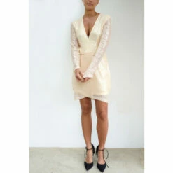 Religion Nude Triton Mini Dress