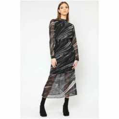 Religion Black Open Back Midi Dress -Religion Shop unnamed file 152