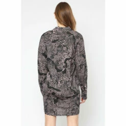 Religion Brown Animal Long Sleeve Bold Tunic Dress 2 Religion Brown Animal Long Sleeve Bold Tunic Dress -Religion Shop unnamed file 161