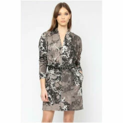 Religion Brown Animal Long Sleeve Bold Tunic Dress 5 Religion Brown Animal Long Sleeve Bold Tunic Dress -Religion Shop unnamed file 164