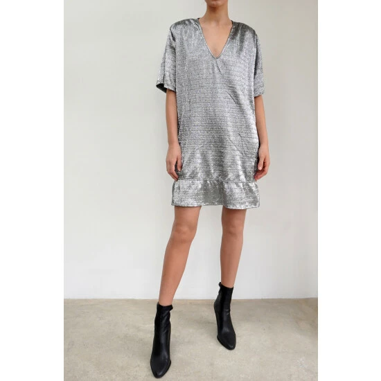unnamed-file-179.jpg Religion Silver Metallic Grascious Tunic Dress -Religion Shop unnamed file 179