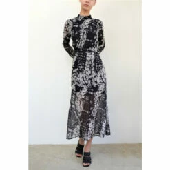 Alternative view of Religion Brown Open Back Maxi Dress