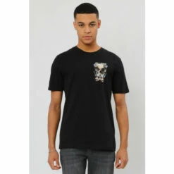 Religion Shop 14 Religion Black Regular Fit T-Shirt