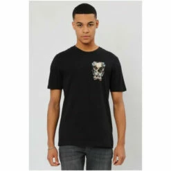 Religion Black Regular Fit T-Shirt -Religion Shop unnamed file 236