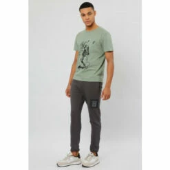 Religion Green Regular Fit Great Britain T-Shirt With Praying Skeleton -Religion Shop unnamed file 248