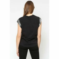 Religion Black Heart Tee With Rock Graphic And Embellished Sleeves 2 Religion Black Heart Tee With Rock Graphic And Embellished Sleeves -Religion Shop unnamed file 276