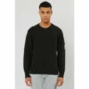 Religion Black Regular Fit Two-Tone Knit Jumper