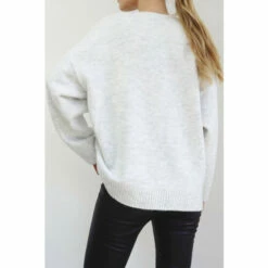 Religion White Slogan Jumper With Star Dust 10 Religion White Slogan Jumper With Star Dust -Religion Shop unnamed file 310