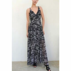 Religion Animal Print Maxi Dress In Hand Painted Prints -Religion Shop unnamed file 35
