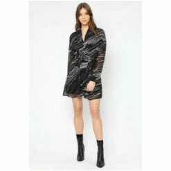 Religion Black Faux Wrap Dress -Religion Shop unnamed file 357