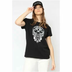 Religion Black Oversized Devotion Tee With X Ray Skull -Religion Shop unnamed file 362