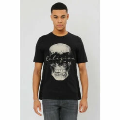 Religion Black Regular Fit T-Shirt