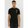 Religion Black Regular Fit T-Shirt