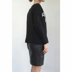 Religion Black Black Slogan Jumper With Rock N Roll -Religion Shop unnamed file 466