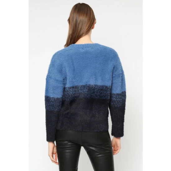 Religion Blue Grade Fluffy Jumper 4 Religion Blue Grade Fluffy Jumper - Image 4