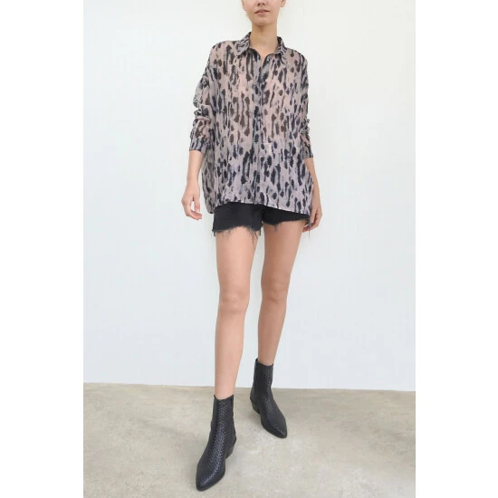 unnamed-file-515.jpg Religion Grey Print Oversized Sheer Boxy Maxi Shirt -Religion Shop unnamed file 515