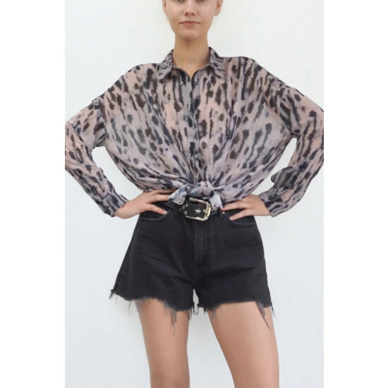 unnamed-file-516.jpg Religion Grey Print Oversized Sheer Boxy Maxi Shirt -Religion Shop unnamed file 516