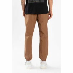 Alternative view of Religion Brown Relaxed Shape Pant With Pull Cord Hem For Adjustable Fit.