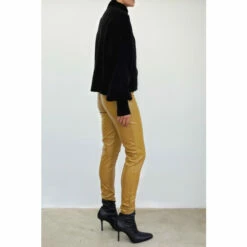 Religion Brown Faux Leather Slim Zip Detail Trousers 8 Religion Brown Faux Leather Slim Zip Detail Trousers -Religion Shop unnamed file 585