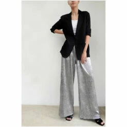 Religion Brown Metallic Wide Leg Grascious Trouser -Religion Shop unnamed file 594