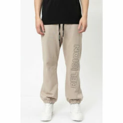 Religion Shop 24 Religion Neutral Relaxed Fit Pant With Embroidered Branding