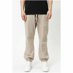 Religion Neutral Relaxed Fit Pant With Embroidered Branding -Religion Shop unnamed file 615