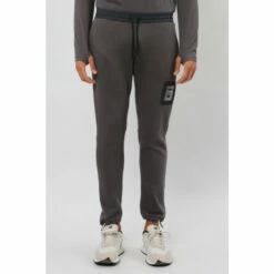 Religion Black Slim Fit Brushed Back Sweat Pants With Drawstring Waist