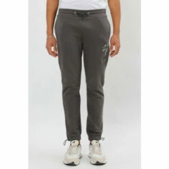 Religion Black Slim Fit Drawstring Waist Pant With Toggle Hem