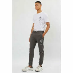 Religion Black Slim Fit Drawstring Waist Pant With Toggle Hem -Religion Shop unnamed file 636