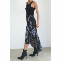 Religion Blue Galant High Low Skirt -Religion Shop unnamed file 643