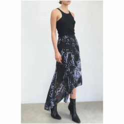 Religion Blue Galant High Low Skirt -Religion Shop unnamed file 645