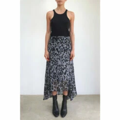 Religion Yellow High Low Gallant Skirt