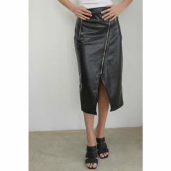 Religion Black Pu Midi Biker Skirt With Zip Detailing 10 Religion Black Pu Midi Biker Skirt With Zip Detailing -Religion Shop unnamed file 669