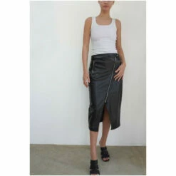 Religion Black Pu Midi Biker Skirt With Zip Detailing 11 Religion Black Pu Midi Biker Skirt With Zip Detailing -Religion Shop unnamed file 670