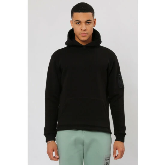 unnamed-file-720.jpg Religion Black Soft Brushed Pouch Pocket Hoodie With Taslon Zip -Religion Shop unnamed file 720