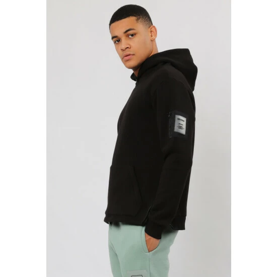 unnamed-file-722.jpg Religion Black Soft Brushed Pouch Pocket Hoodie With Taslon Zip -Religion Shop unnamed file 722