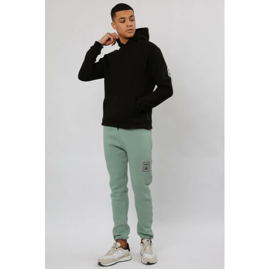 unnamed-file-723.jpg Religion Black Soft Brushed Pouch Pocket Hoodie With Taslon Zip -Religion Shop unnamed file 723