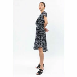 Religion Black Faux Wrap Dress -Religion Shop unnamed file 73