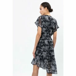 Religion Black Faux Wrap Dress -Religion Shop unnamed file 74