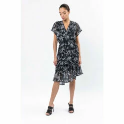Religion Black Faux Wrap Dress -Religion Shop unnamed file 75