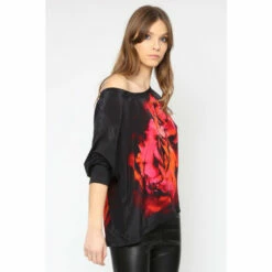 Religion Red Bold Red Strike Batwing Top -Religion Shop unnamed file 767