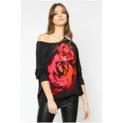 Religion Red Bold Red Strike Batwing Top -Religion Shop unnamed file 769