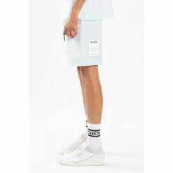 Religion White Relaxed Fit Shorts With Printed Branding And Patch. -Religion Shop unnamed file 814