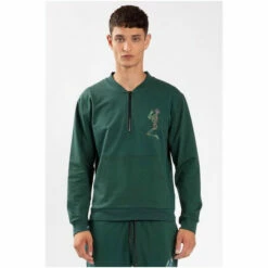 Religion Green Half Zip Sweat -Religion Shop unnamed file 846