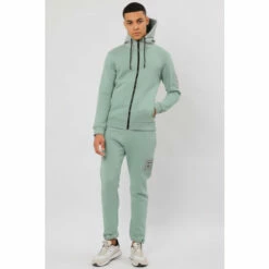 Religion Green Relaxed Fit Brushed Back Zip Through Sweat 8 Religion Green Relaxed Fit Brushed Back Zip Through Sweat -Religion Shop unnamed file 856
