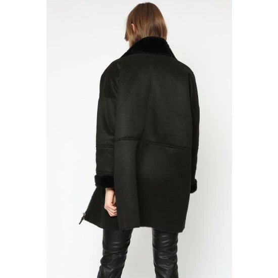 unnamed-file-882.jpg Religion Black Black Faux Sheepskin Radiant Zip Coat With Patch Pockets -Religion Shop unnamed file 882